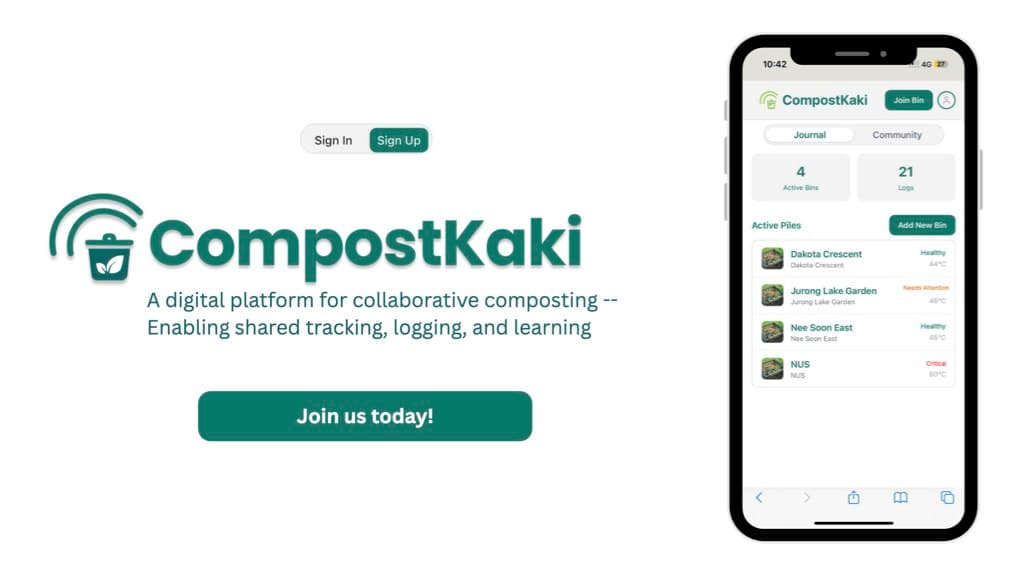 CompostKaki web app banner